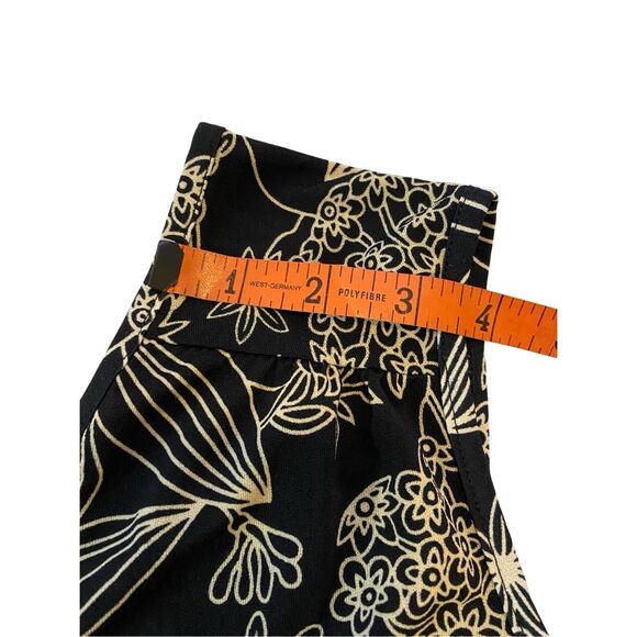 Floral Wide Strap Tank Top Summer Vacation Coastal Beach Flowers Boho Bohemian - Picture 10 of 11
